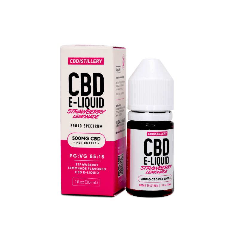 Download Regular Strength CBD E-Liquid - 500mg - Strawberry Lemonade 30ml - Jackamoo Juice