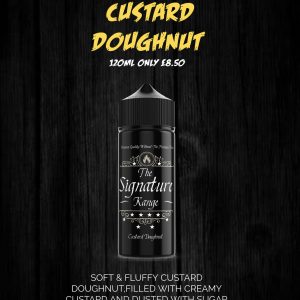 Juice of the Week -CUSTARD DOUGHNUT 120ml Deals, Offers & Samples